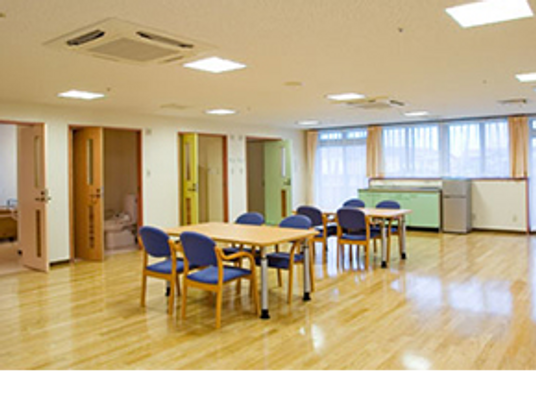 広々とした共有スペース