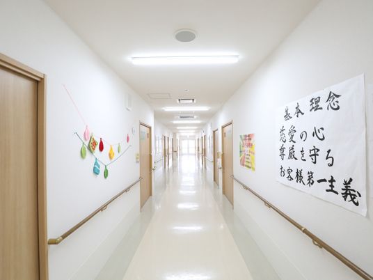 清潔感ある廊下の様子