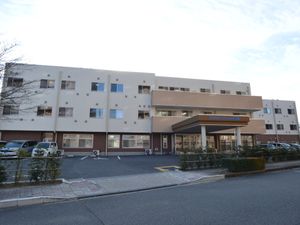 広々とした施設のエントランス