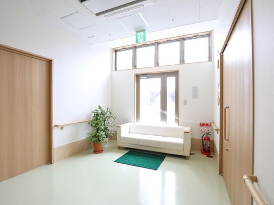 清潔なエントランス空間