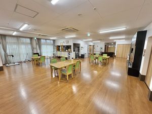 広々とした食堂