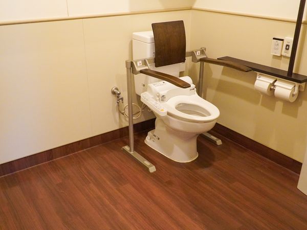 清潔感のあるトイレ空間