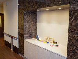 廊下の装飾スペース