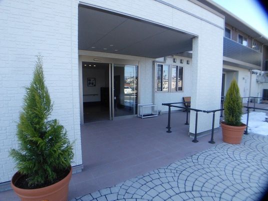 広々としたエントランス