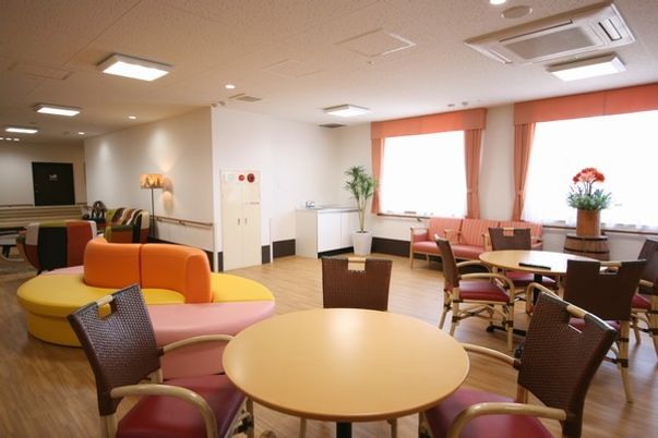 開放的な空間のリビング