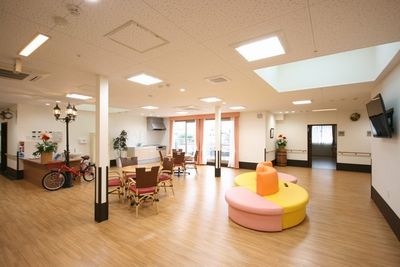 広々とした共有スペース