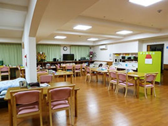 広々とした食堂