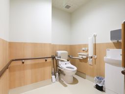 清潔感あるトイレスペース