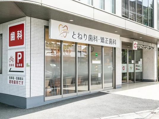 歯科クリニックの外観  