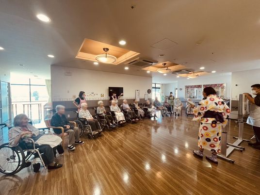 催し物が行われる場所