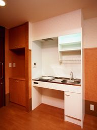 キッチン付き居室の一角