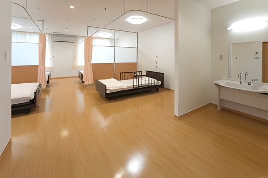 明るい部屋の居室