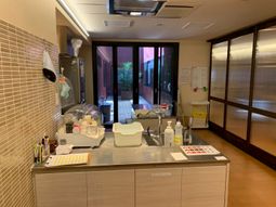 開放感のあるエントランス