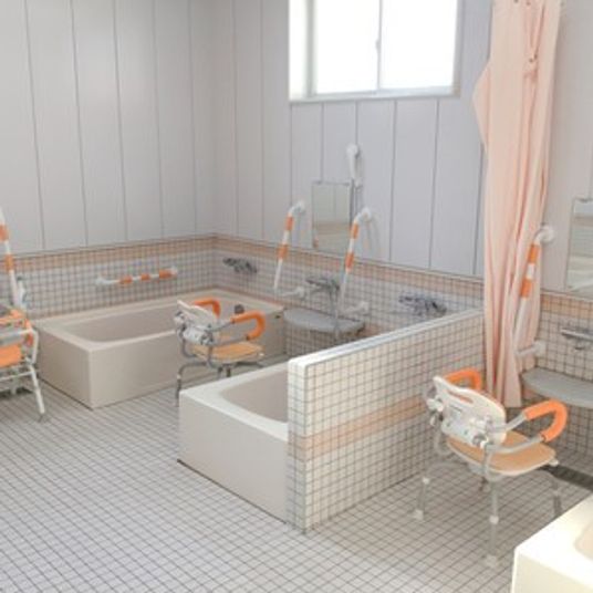 機能的な浴室空間  