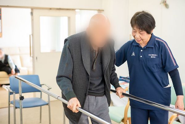 サポートを受ける様子