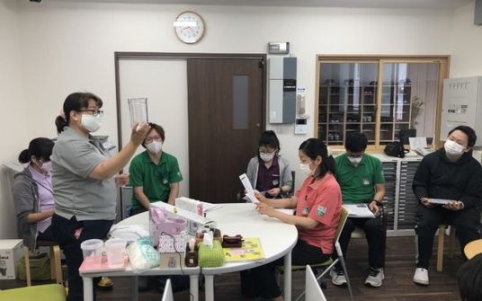 スタッフの集まり部屋