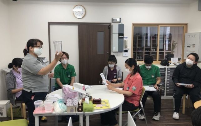 スタッフの集まり部屋