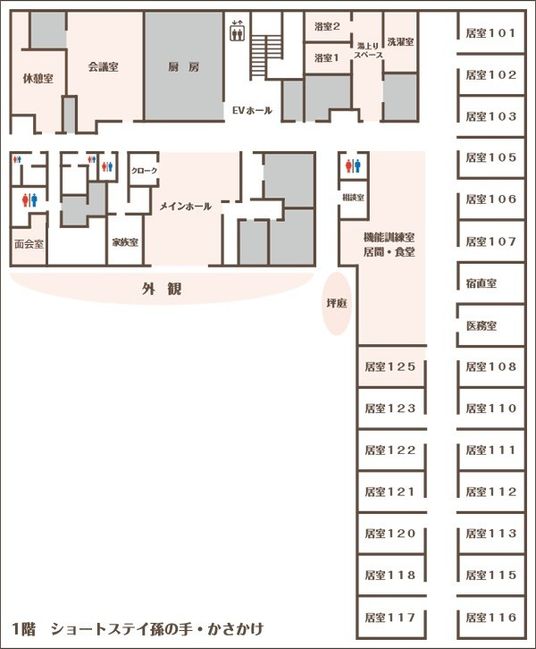 建物の見取り図