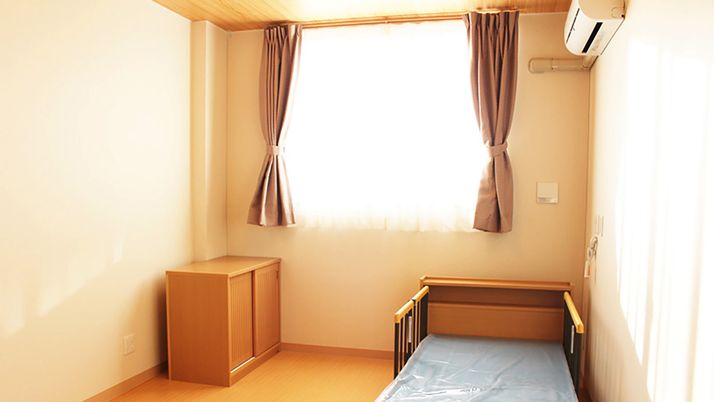 自然光が入る居室