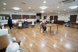 利用者が集う共用スペース