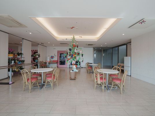 明るい共有エリア