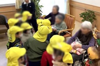 子どもたちとの交流場