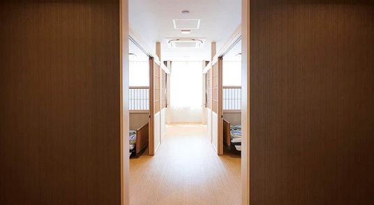 明るい廊下