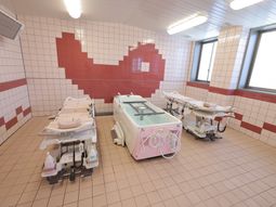 機能訓練室の浴槽  