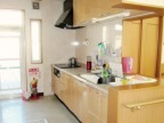 キッチン設備が整った部屋