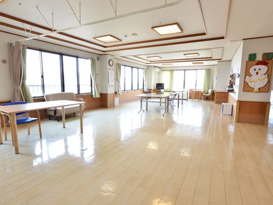 広々とした機能訓練室