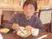 食事中の利用者様