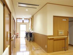 清潔な廊下の様子