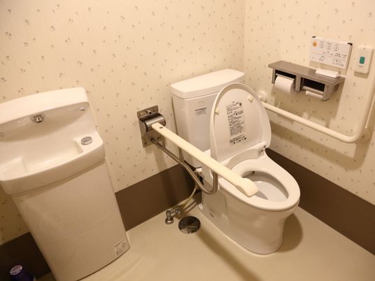 バリアフリーな洗面所