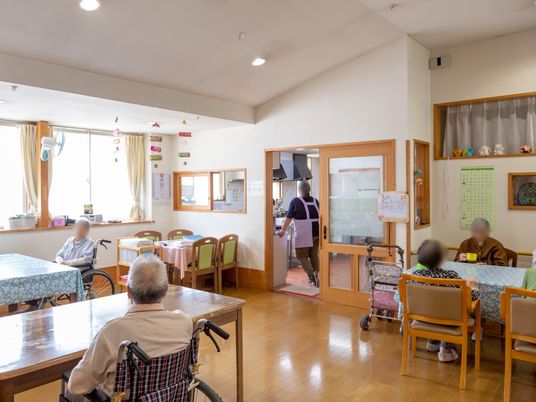 居住者が憩うダイニングルーム
