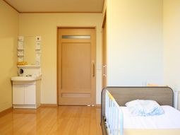 居室の清潔な一角