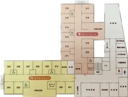 居室配置図案内