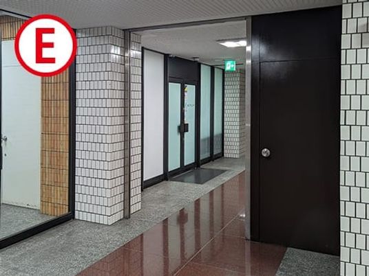 廊下の出入口  