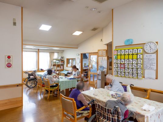 居室で過ごす利用者様