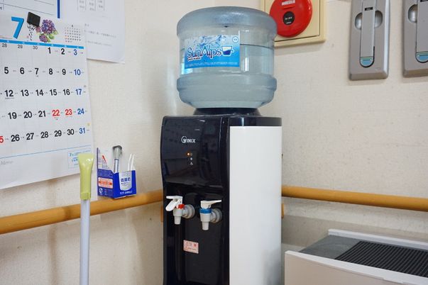 給水スペースの様子