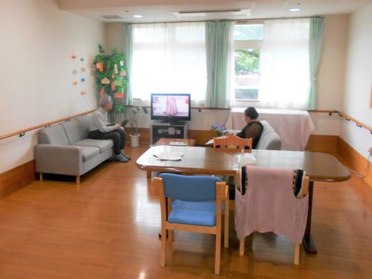 共用リビングの様子