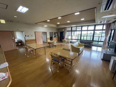 ゆったりとした共有スペース