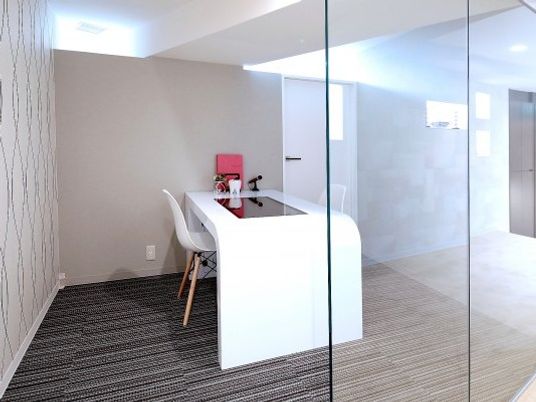 明るい相談スペース  