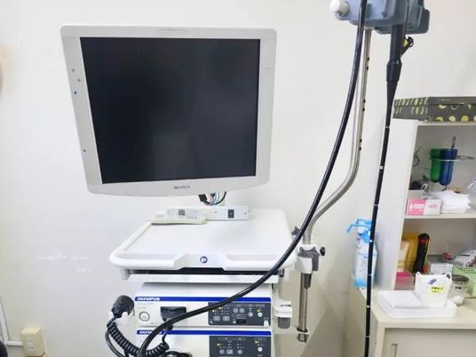 医療機器のある機能訓練室  