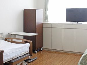 明るい居室  