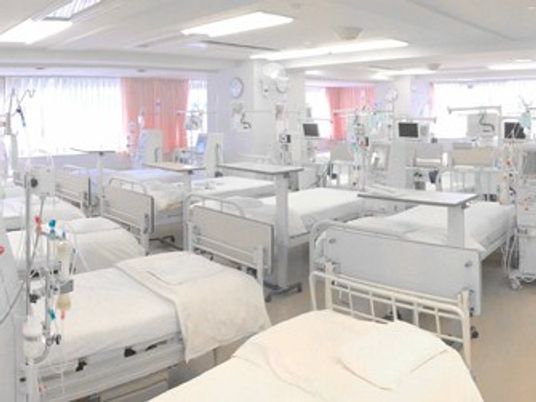 明るい多床室  