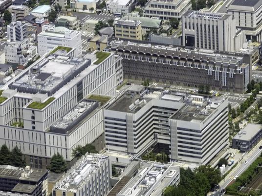 施設の外観の俯瞰  