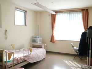 ベッド付き居室の様子