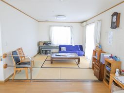 明るい居室の一例