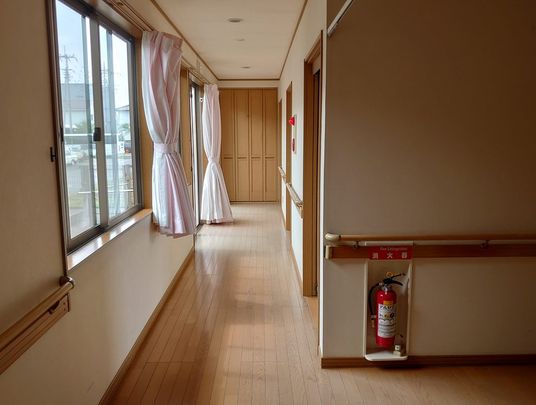 清潔感ある廊下の様子