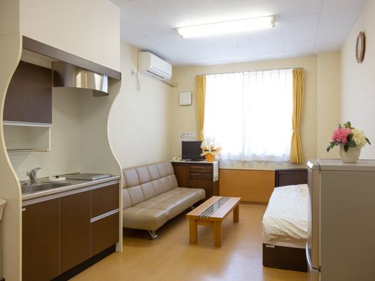快適な居室の一角